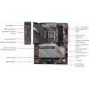 Gigabyte B660 AORUS Master DDR4 (B660/ Intel/LGA 1700/ ATX/ DDR4/ Triple M.2/ PCIe 4.0/ USB 3.2 Gen2 Type-C/WiFi 6 802.11ax/ Intel 2.5GbE LAN/Motherboard)