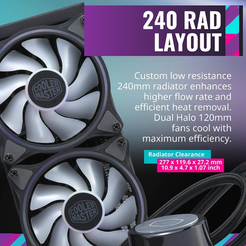 Cooler Master MasterLiquid ML240 Illusion