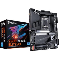 GIGABYTE Z690 AORUS Elite AX (LGA 1700/ Intel Z690/ ATX/ DDR5/ Quad M.2/ PCIe 5.0/ USB 3.2 Gen2X2 Type-C/WiFi 6/2.5GbE LAN)