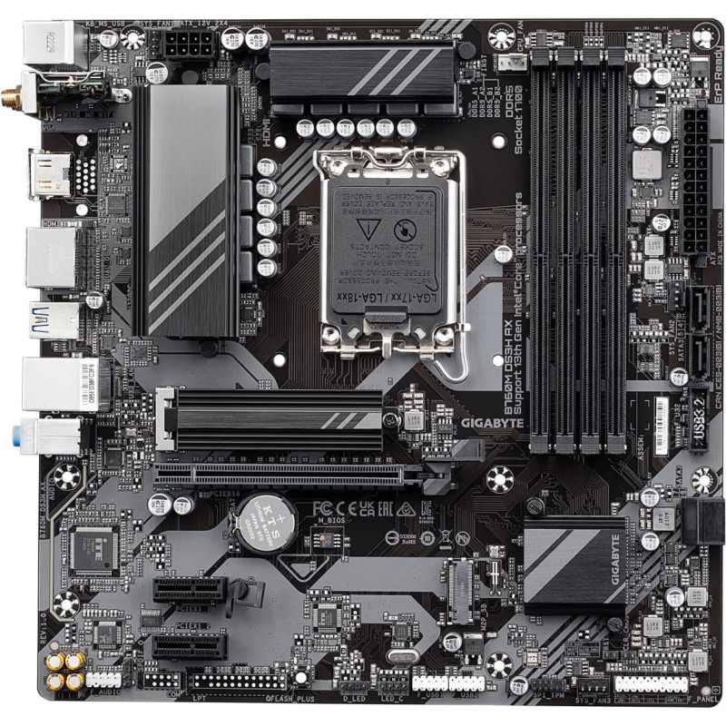 GIGABYTE B760M DS3H AX Rev 1.2