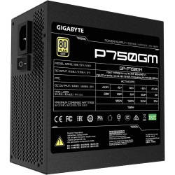 Gigabyte GP-P750GM (80 Plus Gold 750W, Modular, Smart Fan, Smart Power Protection
