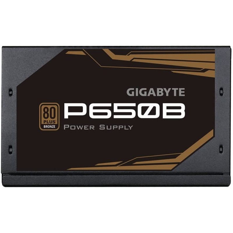 Gigabyte P650B 80 Plus Bronze 650W, Quiet HYB Fan, Active Power Protection