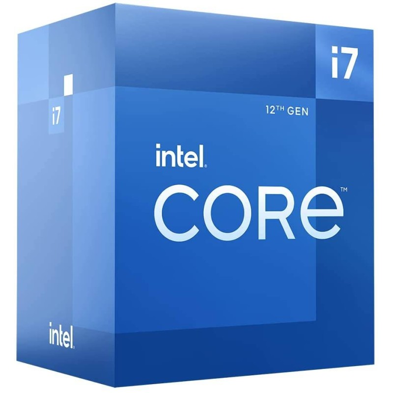 Intel CPU Core i7-12700 / 12/20 / 2.1GHz / 4.9 Ghz