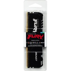 Kingston FURY Beast RGB 16GB 3600MHz DDR4 CL18 Desktop Memory Single Stick 
