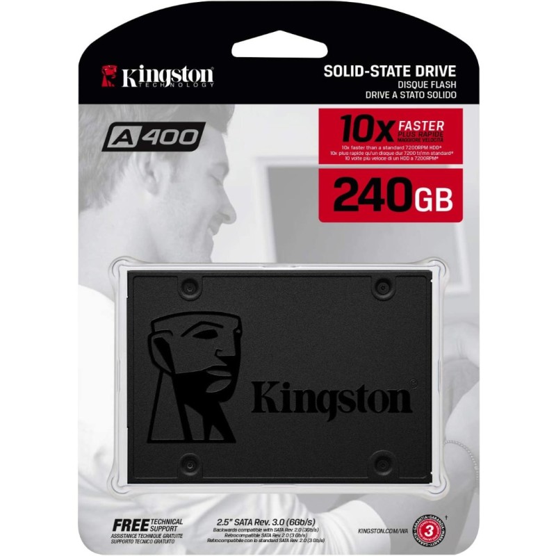Kingston 240GB A400 SATA 3 2.5"