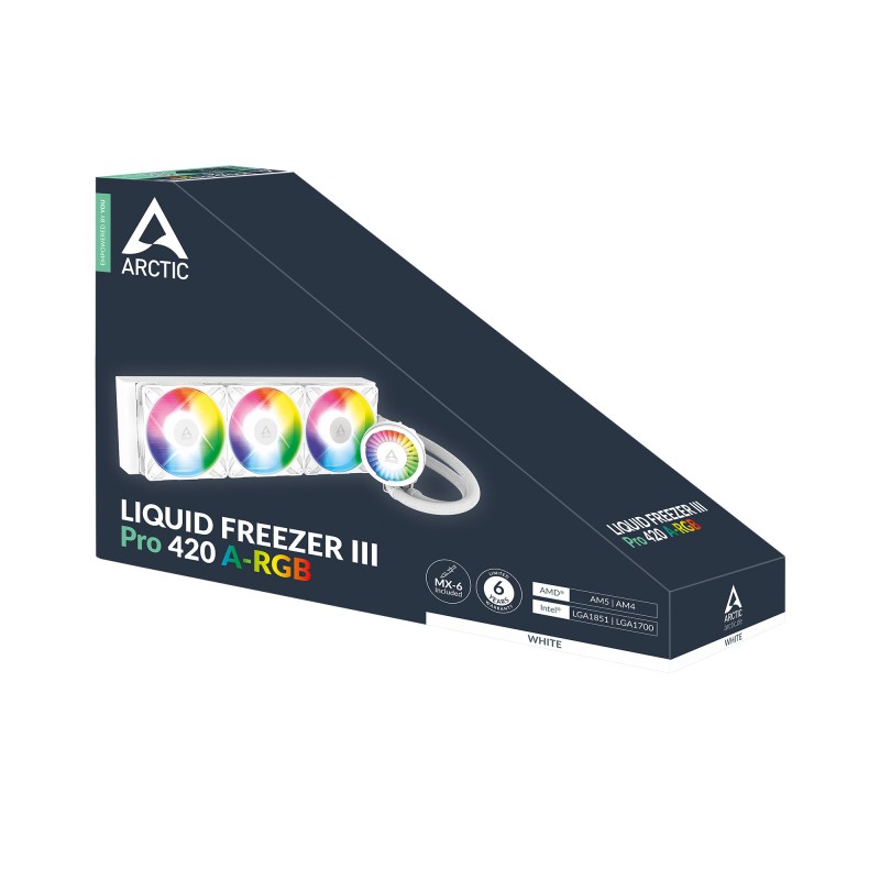 Arctic Liquid Freezer III PRO 420 A- RGB WHITE
