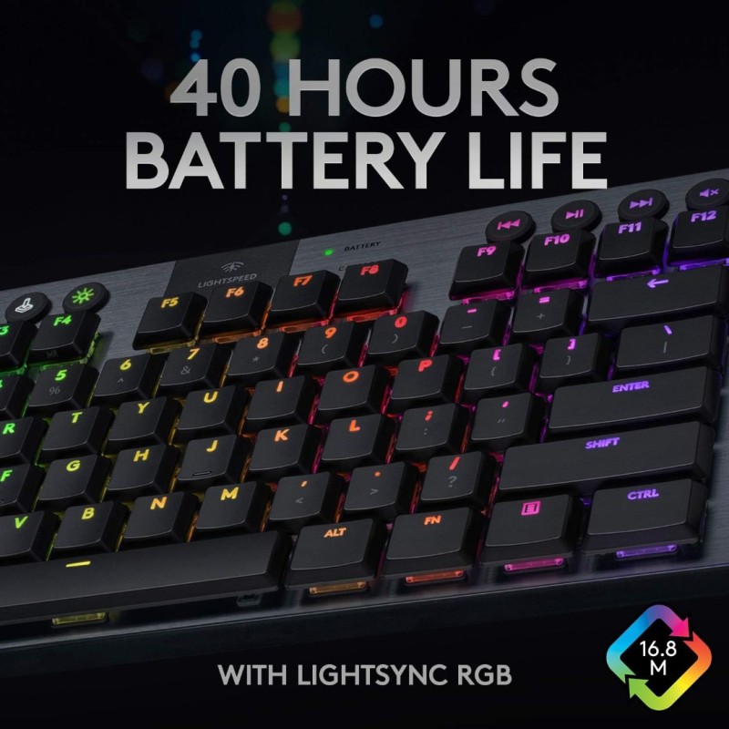 Logitech G915 TKL Tenkeyless Lightspeed Wireless RGB
