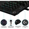 Logitech G512 Mechanical Gaming Keyboard Special Edition,RGB Lightsync Backlit Keys,GX Blue Clicky Key