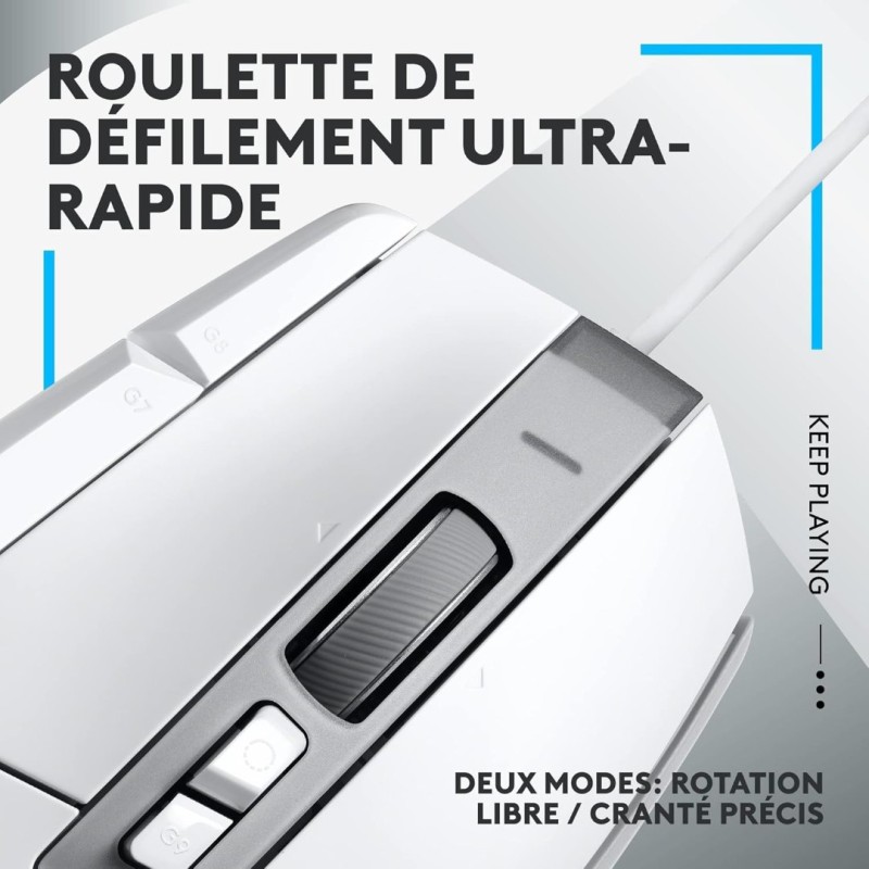 Logitech G502 X White Wired Gaming Mouse