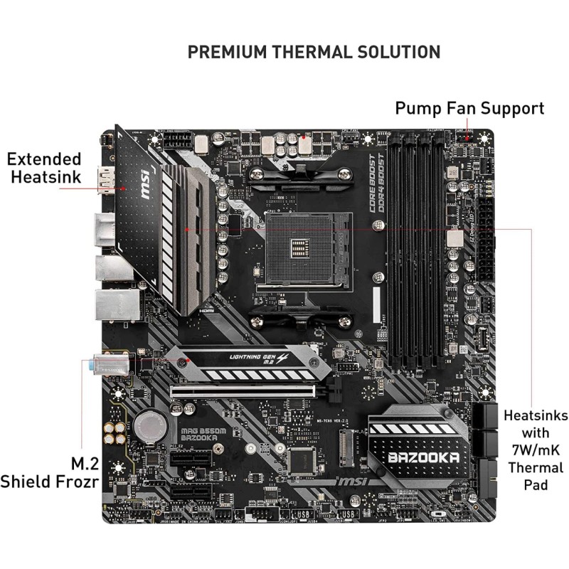 MSI MAG B550M BAZOOKA