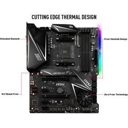 MSI MPG X570 GAMING EDGE WIFI Motherboard (AMD AM4, DDR4, PCIe 4.0, SATA 6Gb/s, M.2, USB 3.2 Gen 2, AC Wi-Fi 5, HDMI, ATX)