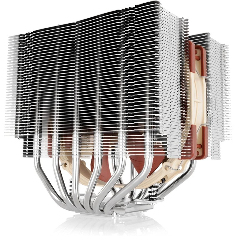 Noctua NH-D15S, Premium Dual-Tower CPU Cooler with NF-A15 PWM 140mm Fan (Brown)