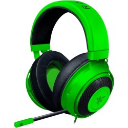 Razer Kraken Gaming Headset: Lightweight Aluminum Frame, Retractable Noise Isolating Microphone, For PC, PS4, PS5, Switch, Xbox One, Xbox Series X & S, Mobile, 3.5 mm Audio Jack – Green