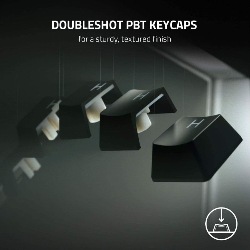 Razer Huntsman V2 Analog Gaming Keyboard: Razer Analog Optical Switches - Chroma RGB Lighting - Magnetic Plush Wrist Rest - Dedicated Media Keys & Dial - Classic Black