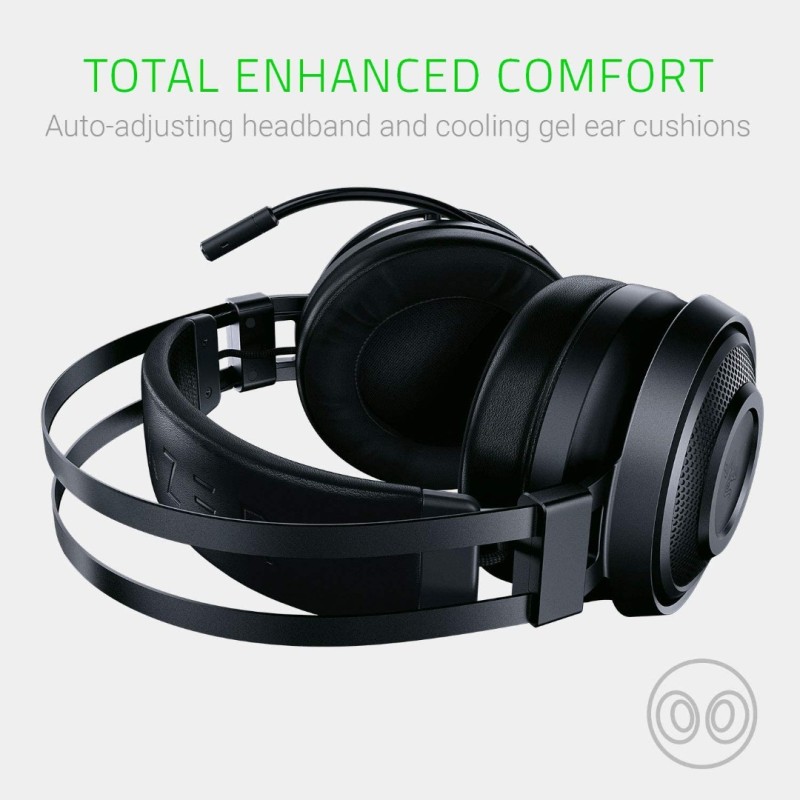 Razer Nari Essential Wireless Gaming Headset - THX Spatial Audio - Quick Mute