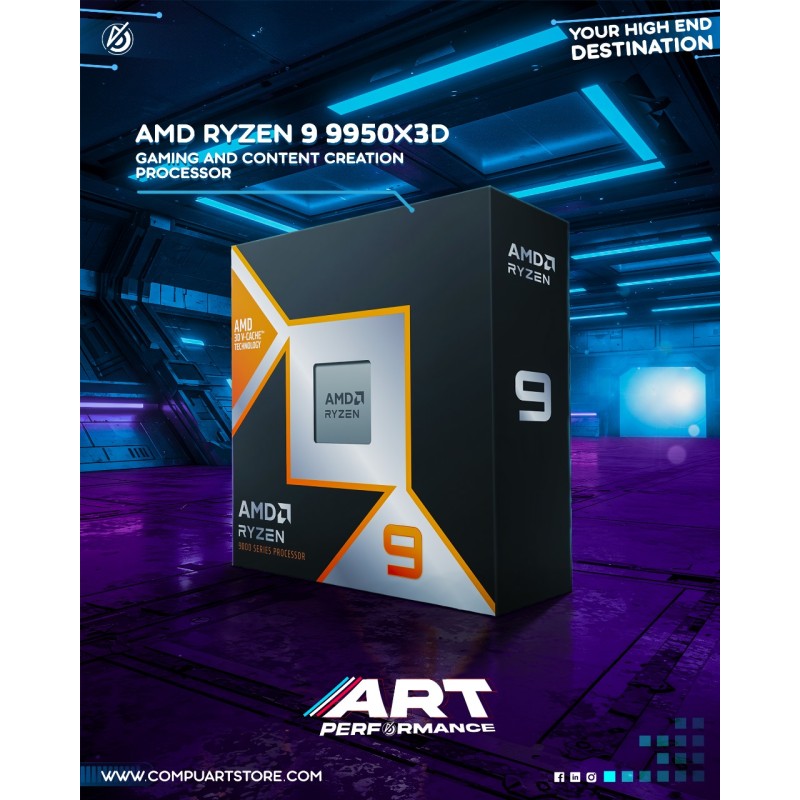 ArtPerformance StreamCore X – Ryzen 9 9950X3D & RTX 5080