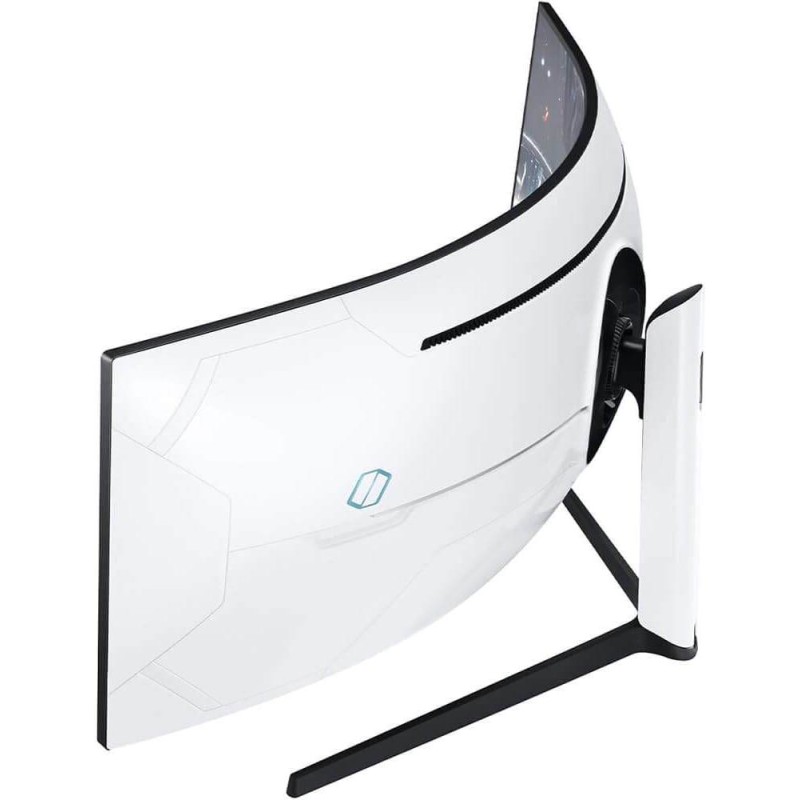 SAMSUNG 49” Odyssey G9 Gaming Monitor, 1000R Curved Screen, QLED, Dual QHD Display, 240Hz, NVIDIA G-SYNC and FreeSync Premium Pro,