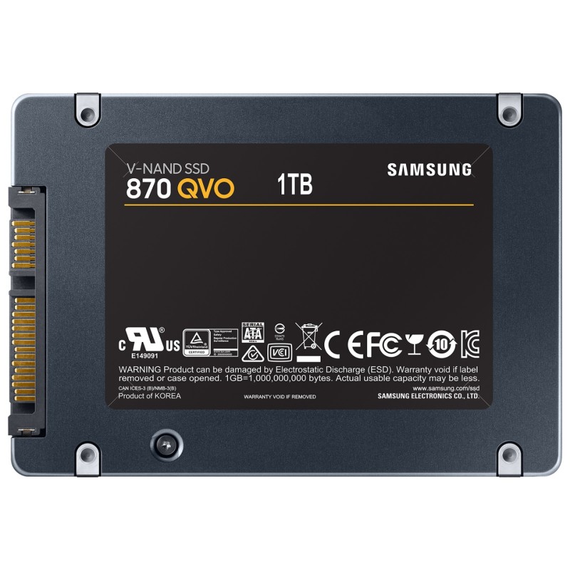 Samsung 870 QVO SATA III 2.5" SSD 1TB