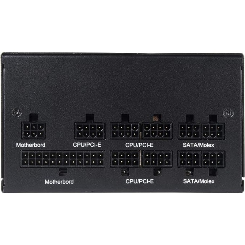 SilverStone Technology 80 Plus Gold 850W Fully Modular ATX Power Supply DA850-G