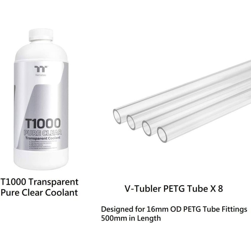 Thermaltake Pacific C360 Copper Radiator PETG Hard Tube Water Cooling Kit