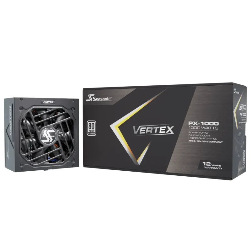Seasonic Vertex PX-1000 1000W ATX 3.1 80 Plus Platinum Fully Modular