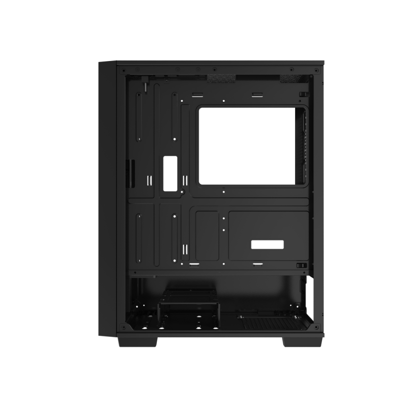 XIGMATEK LUX G Black PC Case - 4 Pre-installed ARGB Fans