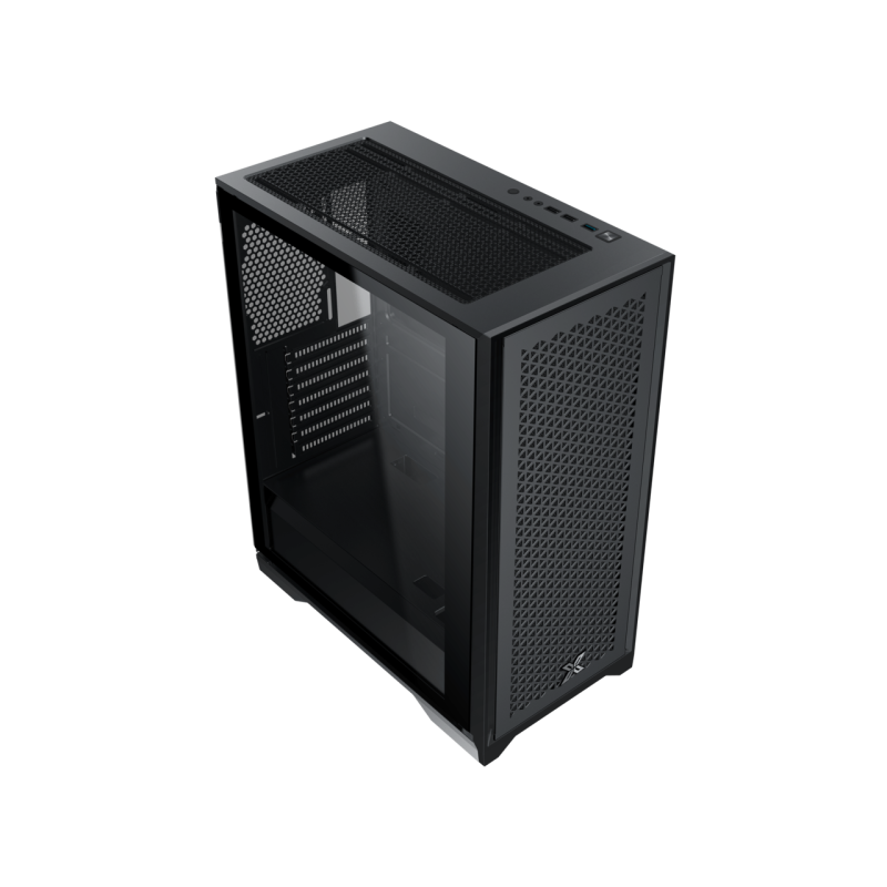 XIGMATEK LUX S Black Mesh PC Case - 4 ARGB Fan