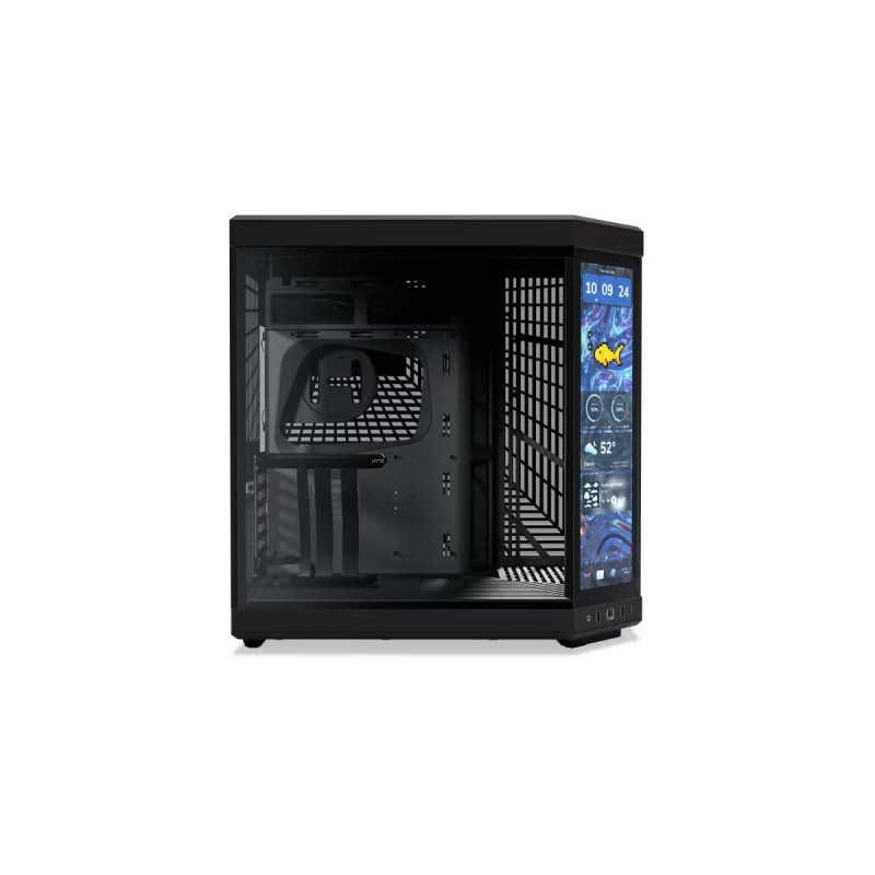 HYTE Y70 touch infinite with 2.5k IPS Panal with Gen 4.0 Riser Cable Black