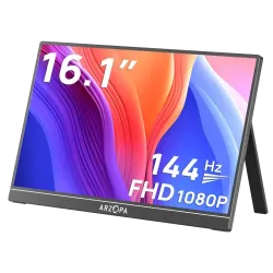 Arzopa Portable Monitor Z1FC 16.1 inch 144Hz