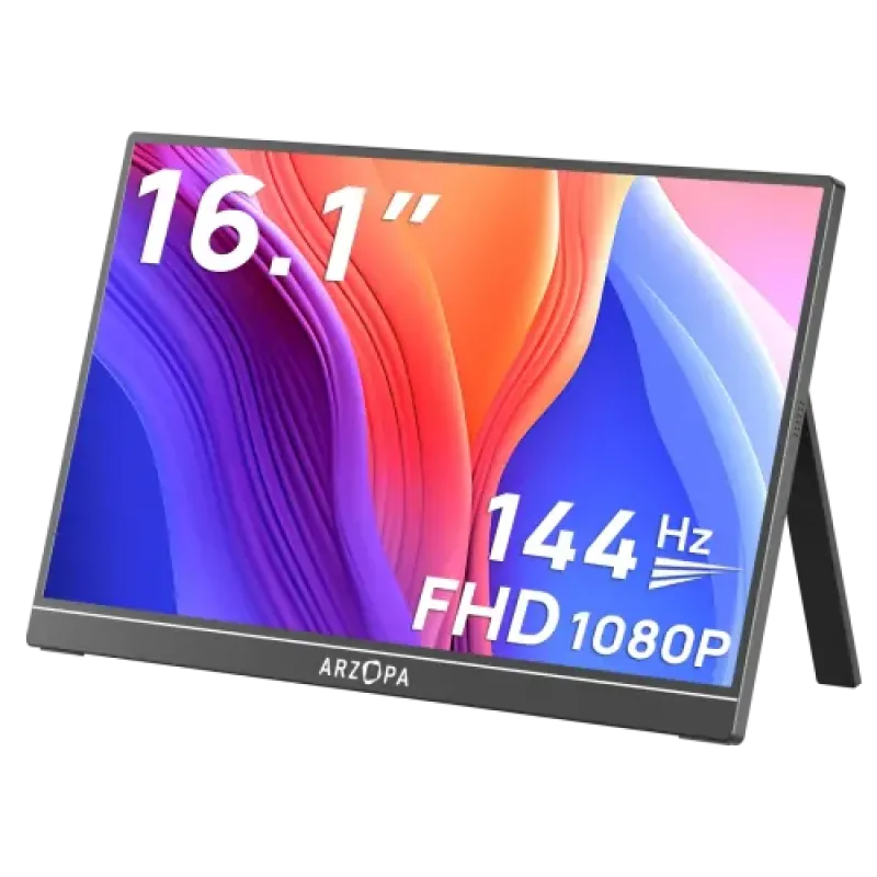 Arzopa Portable Monitor Z1FC 16.1 inch 144Hz