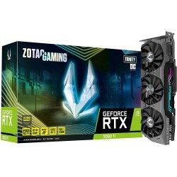 ZOTAC Gaming GeForce RTX™ 3080 Ti Trinity OC 12GB GDDR6X 384-bit 19 Gbps PCIE 4.0 Graphics Card, IceStorm 2.0 Advanced Cooling, Spectra 2.0 RGB Lighting