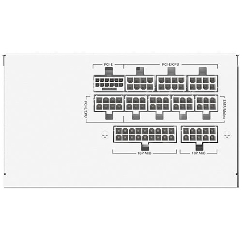 Antec GSK GSK850 850W 80+ Gold Full Modular ATX3.1 White