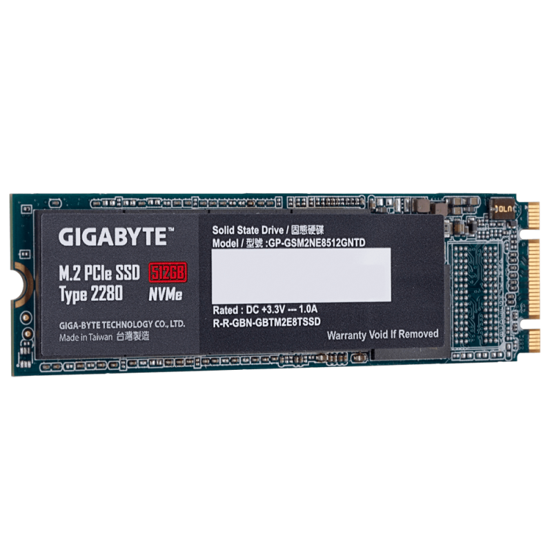 GIGABYTE M.2 PCIe SSD 512GB