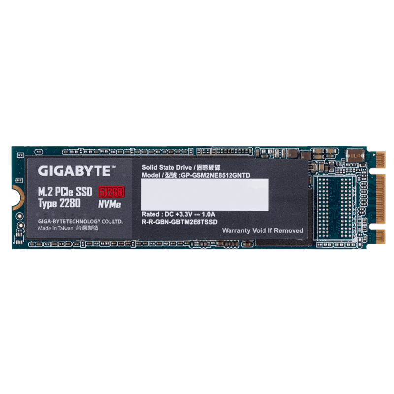 GIGABYTE M.2 PCIe SSD 512GB