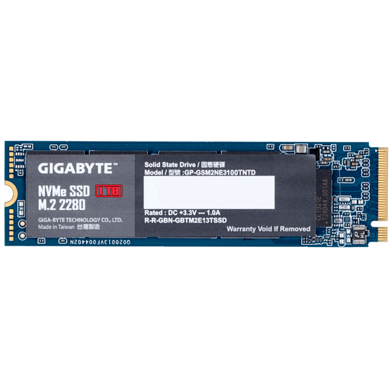 GIGABYTE NVMe SSD 1TB
