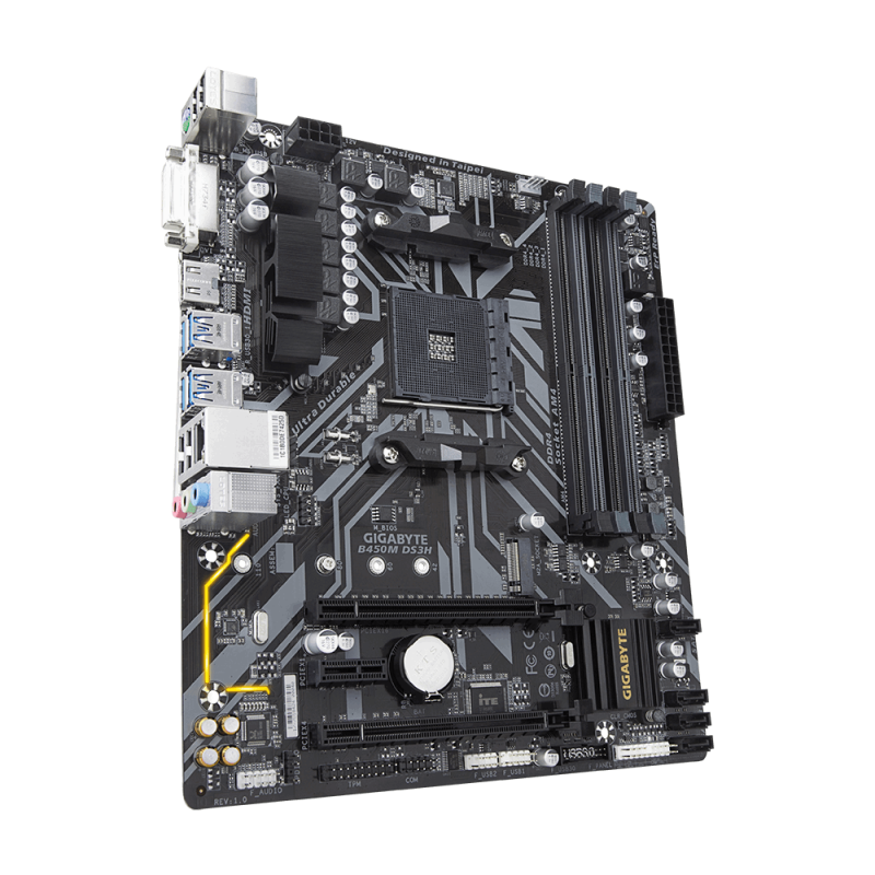 Gigabyte B450M DS3H