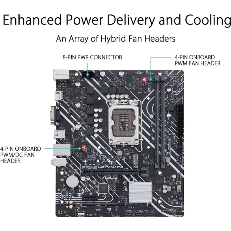 ASUS Prime H610M-K D4