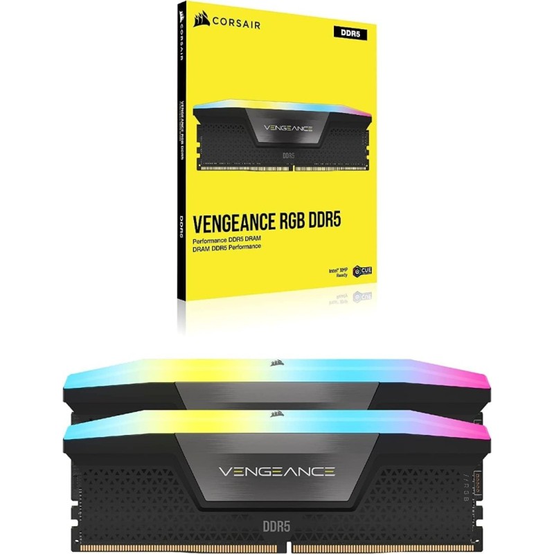 Corsair VENGEANCE RGB DDR5 RAM 32GB (2x16GB) 6000MHz CL36