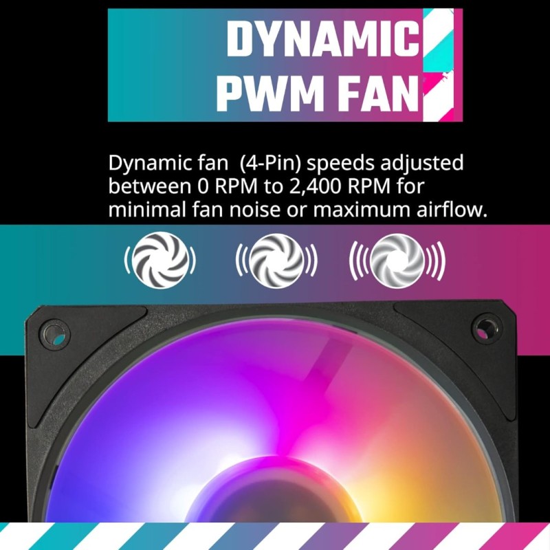 Cooler Master Mobius 120P ARGB 3in1 Performance