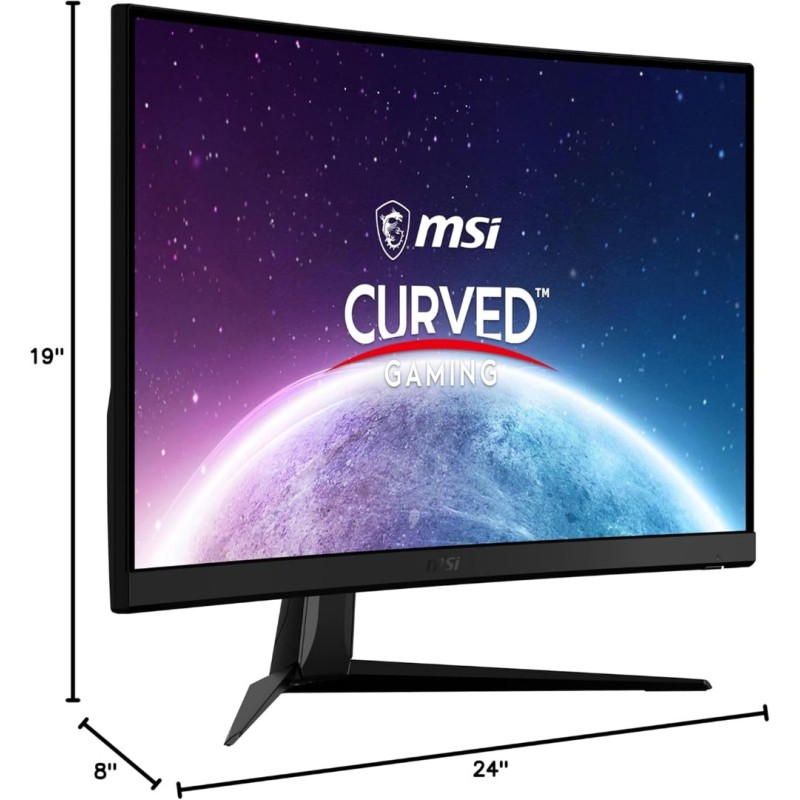 MSI G27C4X 27" Curved Gaming Monitor, 