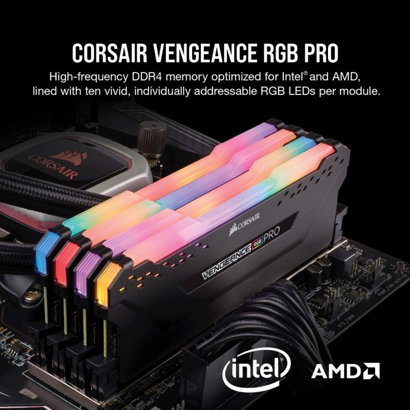 Corsair VENGEANCE RGB PRO DDR4 32GB (2x16GB) 3200MHz