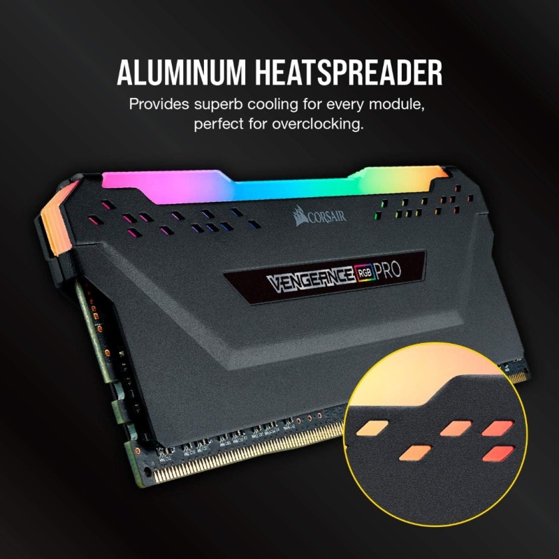 Corsair VENGEANCE RGB PRO DDR4 32GB (2x16GB) 3200MHz