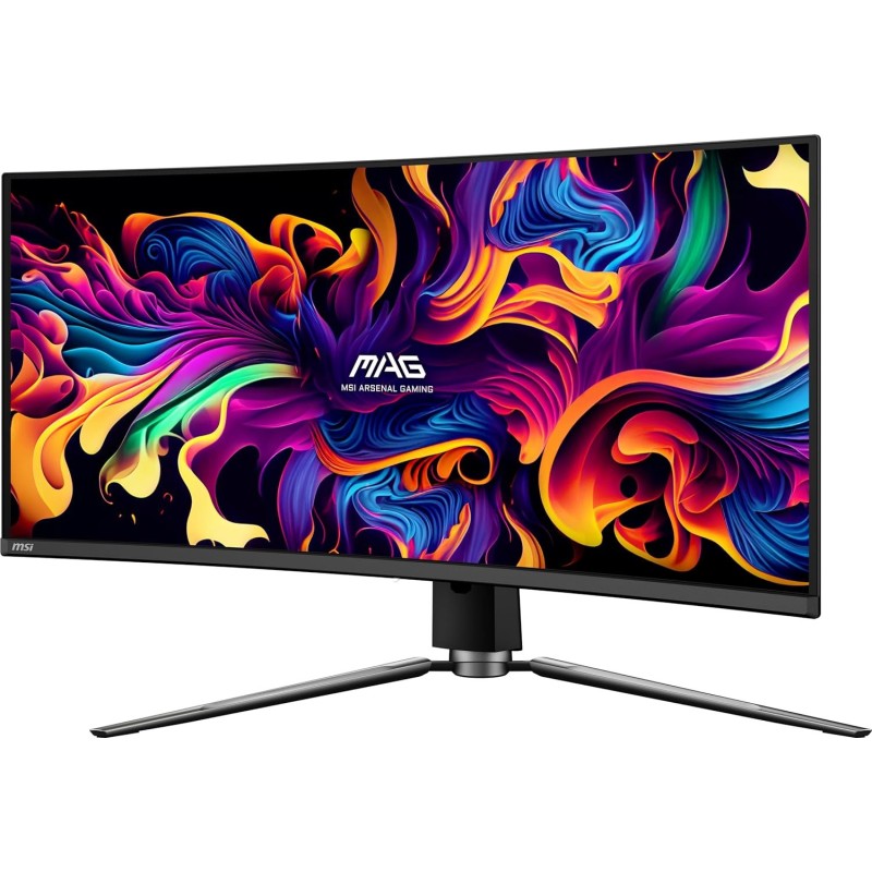 MSI MAG341CQP QD-OLED, 34 Curved OLED Gaming Monitor, 3440 x 1440 (UWQHD), OLED 0.03ms Response time, 175Hz