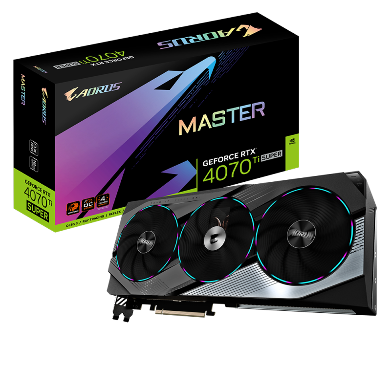 GIGABYTE AORUS RTX 4070 Ti SUPER MASTER 16G