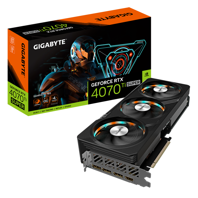 GIGABYTE RTX 4070 Ti SUPER GAMING OC 16G