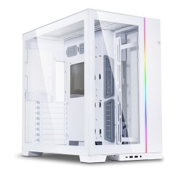 Lian Li O11 Dynamic EVO Mid Tower White  With  ST120 White