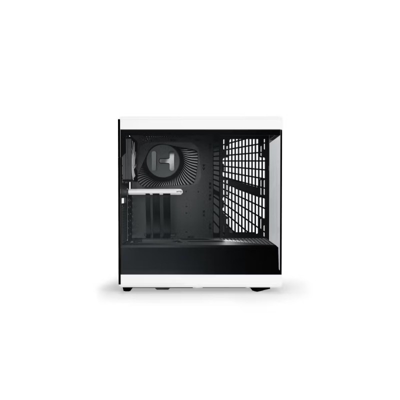 HYTE Y40 Black and White with 2 Fans and Gen 4.0 Riser Cable