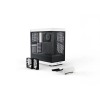 HYTE Y40 Black and White with 2 Fans and Gen 4.0 Riser Cable