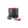 HYTE Y40 Red and Black with 2 Fans and Gen 4.0 Riser Cable