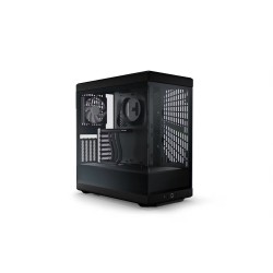 HYTE Y40 All Black with 2 Fans and Gen 4.0 Riser Cable
